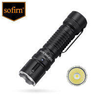 Sofirn SC33 Cree XHP70.3 HI ไฟฉาย LED 5200lm ทรงพลัง21700 USB C ไฟฉายชาร์จไฟได้กับหาง E-Switch