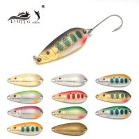 ๑㍿۞ LTHTUG Copper EMISHI SPOON 37mm 3.8g 42mm 7.8g Stream Hard Bait Fishing Lures Copper Spoon Lures For Trout Pike Perch