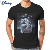 Fun Disney Moon Knight Marvel Tshirts Men Cotton T Shirt Tees Clothing