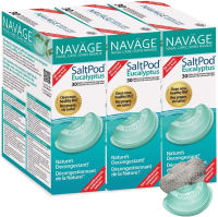 Navage Eucalyptus SaltPod Bundle: 3 Eucalyptus SaltPod Capsule 30-Packs (90 SaltPods)