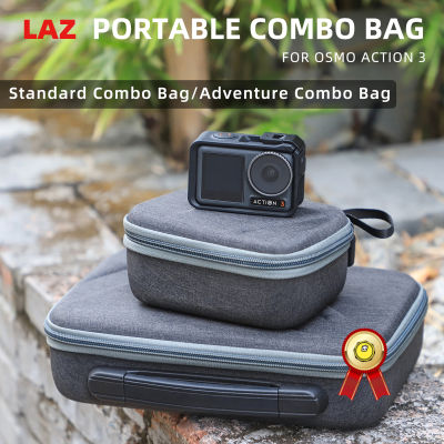 กระเป๋าใส่กระเป๋าเดินทางกล่องเก็บของ Protector Organizer Tote Bag Compatible For Osmo Action 3 Action Camera Accessories