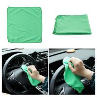 Microfiber Towel Car Wipe Small Square Towel Absorbent Car Towel Cleaning Wash X5J6