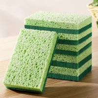 Cleaning Sponge Dish Heavy Duty Multi-use Non-scratch Scouring Scrubbing Dishes Pots Pan