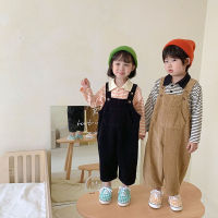 MILANCEL 2021 Autumn Kids Overall Boys Clothes Kids Corduroy Pants Girls Pants Children Jumpsuits