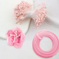 YOMDID Creative Simulation Flower Core Colored Flowers Stamen Handcraft Artificial Flowers Making Material Ornaments Accessories