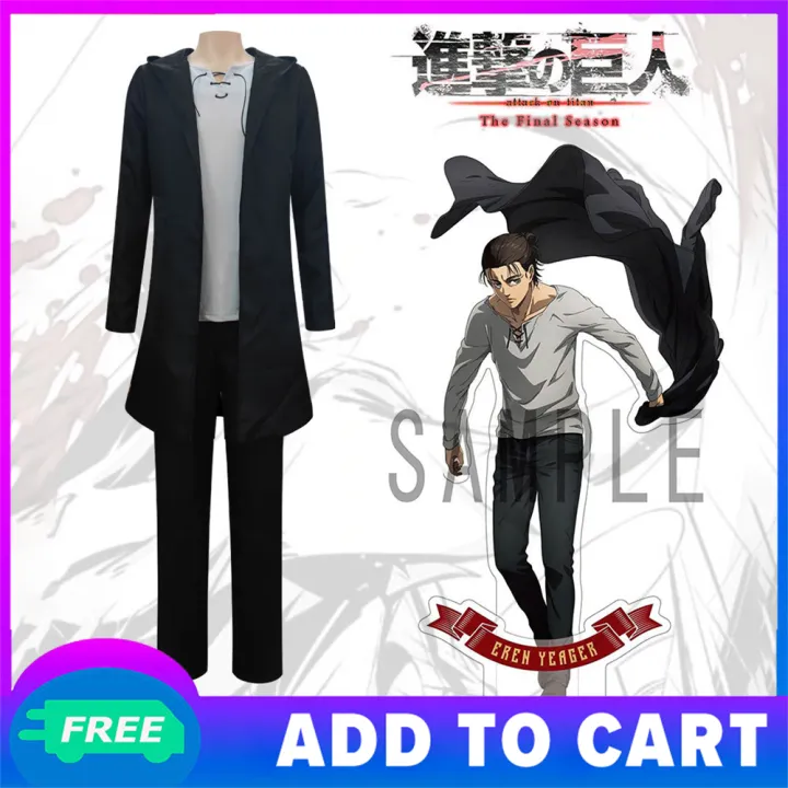 eren jaeger cosplay costume