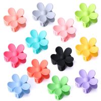 23 New Hair Claw Clips, 12 PCS Flower Hair Clips Cute Claw Clips For Women Girls Thick Hair, Big Hair Clips Cute Matte Hair Jaw Clips S