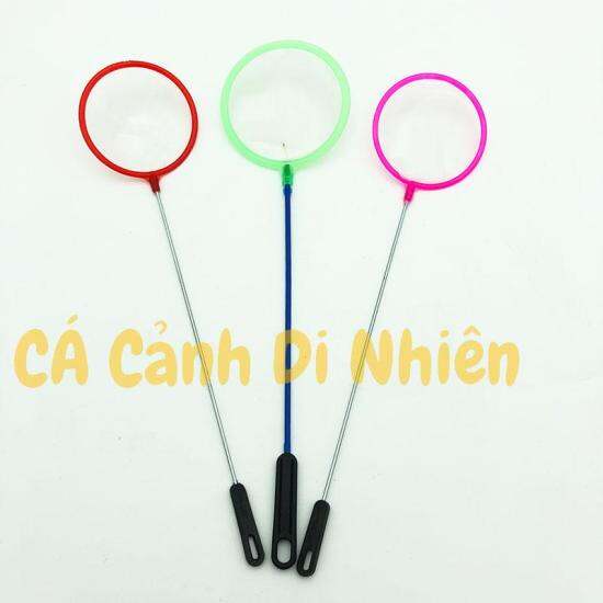 Compo 5 vợt vớt cá tròn lưới nano nhỏ siêu mịn cán dài 32 cm bắt artemia - ảnh sản phẩm 3