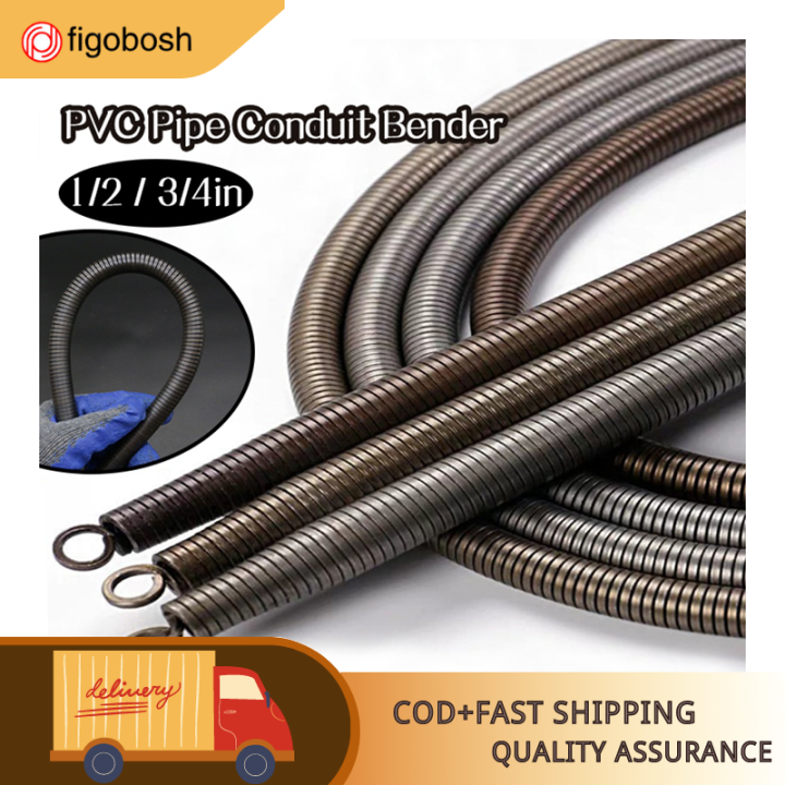 Spring pipe pvc pipe conduit bender eliminates need for heating