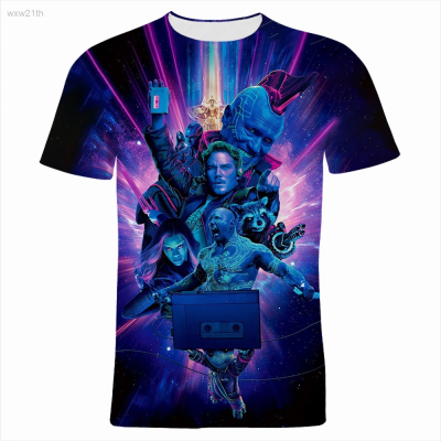 2023 Short Sleeve Tee Guardians of the Galaxy t Shirt Men Women New Summer Fashion Print t Shirt Streetwear Tops Unisex