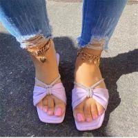 Summer Flats Slippers Sneakers Women Leather Sandals Mid Heel Shoes Slides Footwear High Heels Flip Flops Female Sandalia