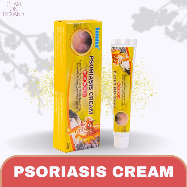 Sumifun Psoriasis Eczema Treatment Cream antibacterial cream 20g Quick