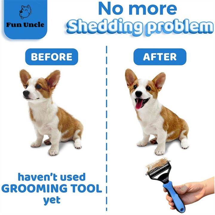 cc-undercoat-rake-for-dogs-2-1-comb-deshedding-hair-grooming-tool-mat-and-tangles-reduces-shedding-by-95