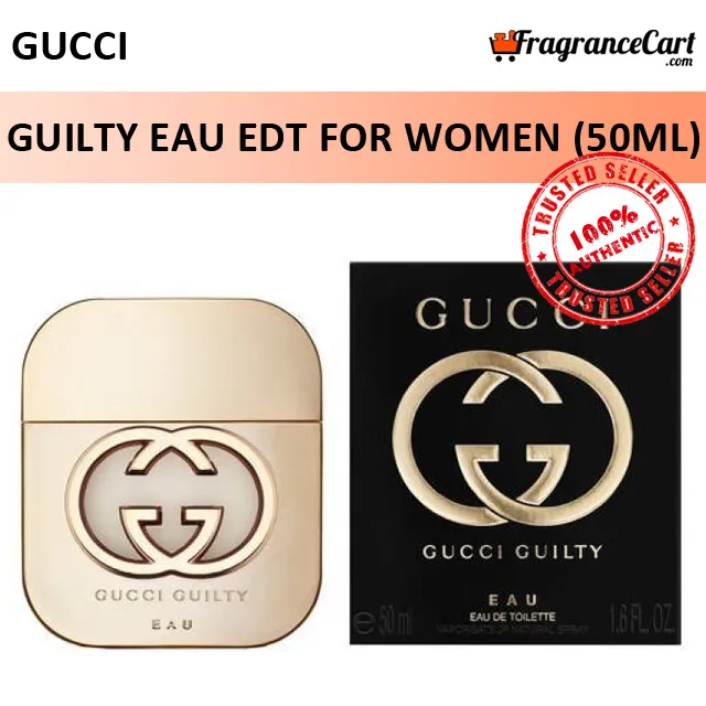 Gucci Guilty Eau EDT for Women (50ml) Eau de Toilette Black Gold [Brand New  100% Authentic Perfume/Fragrance] | Lazada Singapore