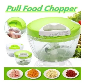 Inmazing Food Mincer Hand Spin Big 2.5L Meat Garlic Chopper Manual Swift  Rotate Masher with Egg Separator Kitchen Helper