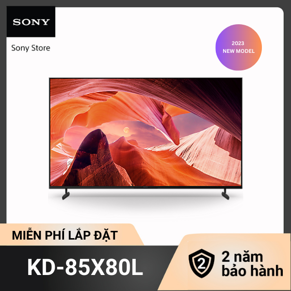 Tivi Sony 85 inch 4K Ultra HD (Google TV) (NEW 2023)