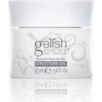 ็Harmony gelish Structure Gel Soak off Clear Nail Gel 15 ml.เจลใสกระปุ เพื่อบำรุงพร้อมสร้างวอลลุ่มให้มีมิติ อาร์ทดีไซด์ เจลฝังลาย หรือเคลือบเล็บจริงให้แข็งแรง