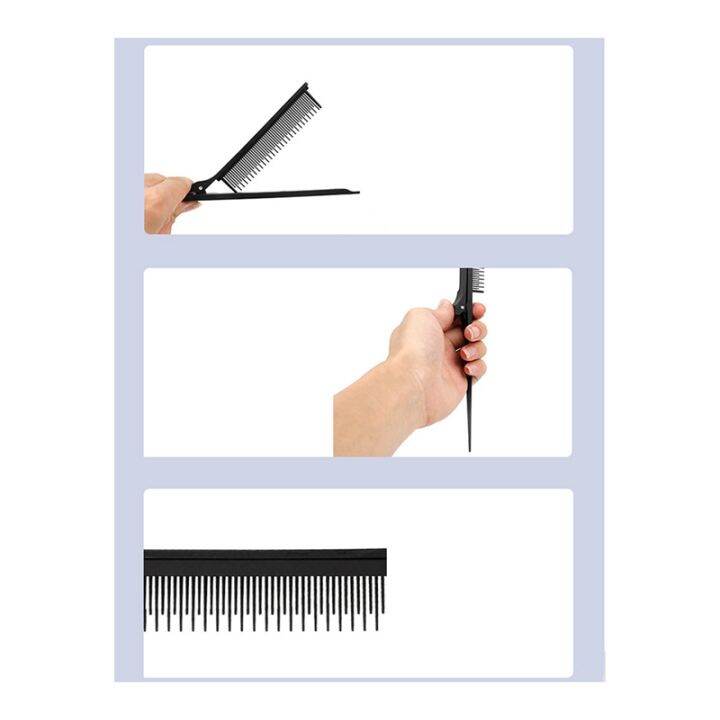 2pcs-point-tail-highlight-comb-high-gloss-comb-point-tail-plastic-comb-hair-salon-color-brush-weave-with-hair-clip