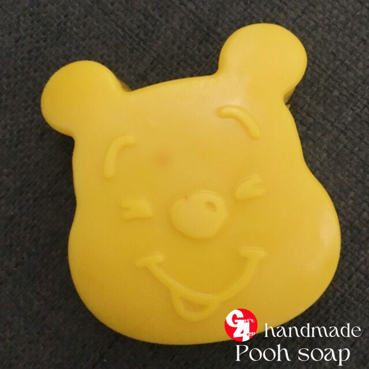 สบู่-แฮนด์เมด-ดีสนีย์-หมีพูห์-วิตามินซีและอีช่วยบำรุงผิว-disney-pooh-handmade-soap-set-10-ชิ้นต่อชุด