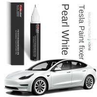 【LZ】○☂  Car Paint Repair Pen for Tesla model 3 model Y Accessories Black White pintura spray para autos  car polish  car paint repair