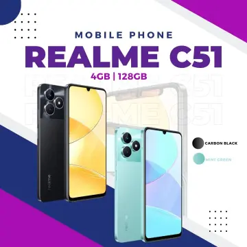 Realme C51 4GB 128GB Carbon Black Online at Best Price, Smart Phones