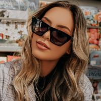 Kacamata Hitam Persegi Besar Retro Kacamata Hitam Mata Kucing Besar Mode Pria Wanita Kacamata Perjalanan Luar Ruangan UV400 Kacamata Gafas Oculos Esculos