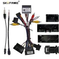 SKYFAME 16Pin Car Wiring Harness Adapter Power Cable Canbus Box For Ford Focus Kuga Edge Explorer Fiesta Escape FORD-RZ-09