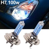 2Pcs H1/H4/H7 55W/100W Xenon Gas Halogen Headlight White  Fog Lamps 12V 5000K Bulbs  Car Head Light Lamp Car Accessories Bulbs  LEDs  HIDs