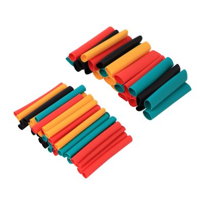 328pcs Heat Shrink Tubing Insulation Shrinkable Tube Assortment Electronic Polyolefin Wire Cable Sleeve Kit Heat Shrink Tube Electrical Circuitry Part