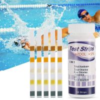 50pcs Multipurpose Chlorine PH Test Strips SPA Swimming Pool Water Tester Paper FOU99 Inspection Tools