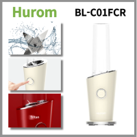 Hurom BL-เครื่องผสมเครื่องปั่นขนาดเล็ก C01FCR 250W วัสดุ Tritan 20000 Rpm ความจุ0.6สแตนเลสมอเตอร์ที่ทรงพลัง4ใบปุ่มสัมผัสเดียว