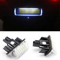 REUBEN 2ชิ้น/เซ็ต18 LED รถใบอนุญาตจำนวนแผ่นหลอดไฟสำหรับ Toyota Camry Yaris Corolla Fielder