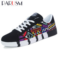 New Men Sneakers Casual Shoes Men Lovers Printing Fashion Flat Tenis Masculino Vulcanized Shoes Zapatos De Hombre