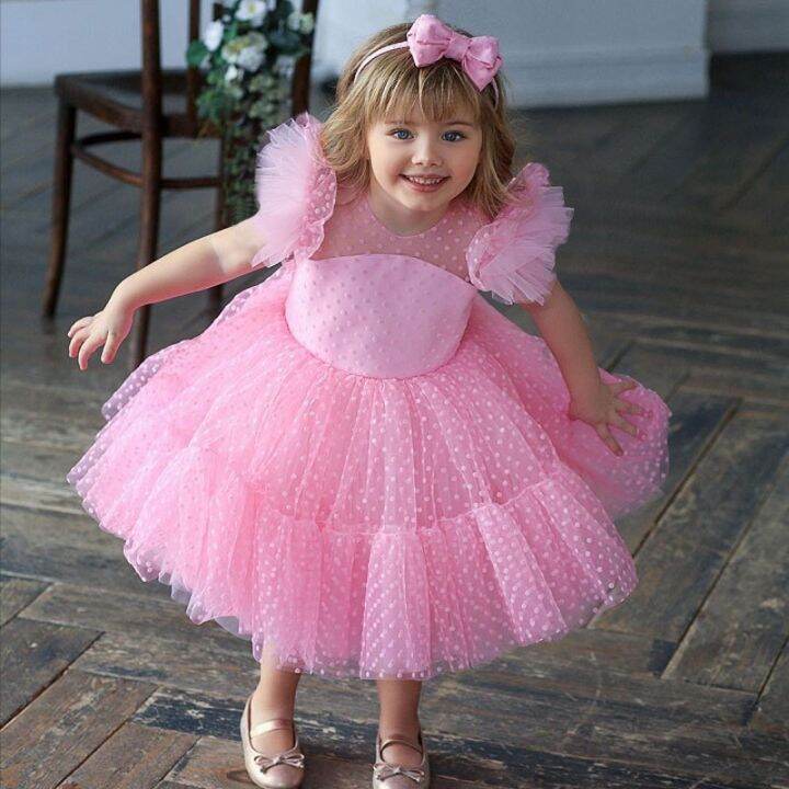 summer-girl-dress-birthday-party-princess-dress-children-polka-dots-gown-flower-girl-wedding-tutu-fluffy-dresses-vestidos