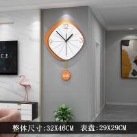 Clock wall clock living room simple and modern furnishings decoration creative trending pocket watch European entry Lux clock best-seller on Douyin