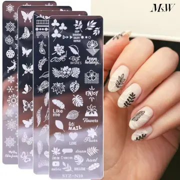 Garden Shed Nail Stamping Plate | Maniology
