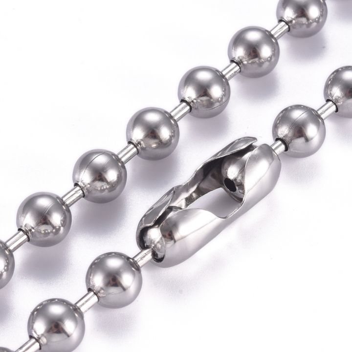 Stainless Steel Ball Chain Necklace