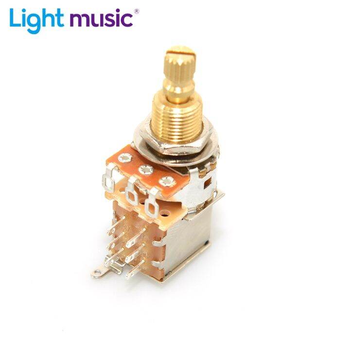 1pcs Guitar Potentiometer Push Push Potentiometer A250K / B250K / A500K