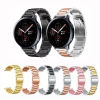 20mm Stainless Steel Band Metal Strap for Samsung Galaxy Watch Active 2 40mm 44mm 【BYUE】