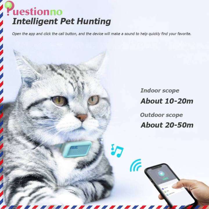 Pelacak Gps portabel, pencari lokasi kerah ringan untuk kucing untuk