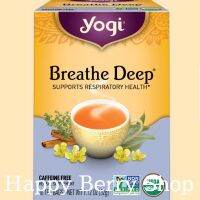 ชา YOGI TEA ?⭐Breathe Deep⭐? ชาโยคี ชาสมุนไพรออแกนิค ชาเพื่อสุขภาพ จากอเมริกา?? 1 กล่องมี 16 ซอง