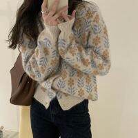 Eden knit cardigan เสื้อหนาวไหมพรมกระดุมด้านหน้า เสื้อหนาวสไตล์เกาหลี TS860