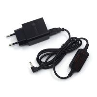 USB A To 3.0Mm X 1.1Mm DC Cable QC3.0 Charger For Canon DR-E12 E15 E10 DR-50 DR80 DR-700 LP-E5 LP-E8 LP-E10 LP-E12 Dummy Battery