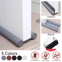 Adjustable Door Bottom Seal Strip Weatherstrip Under Door Draft Stopper Anti-Cold One Side Gap Blocker Foam Weather Strip Decorative Door Stops