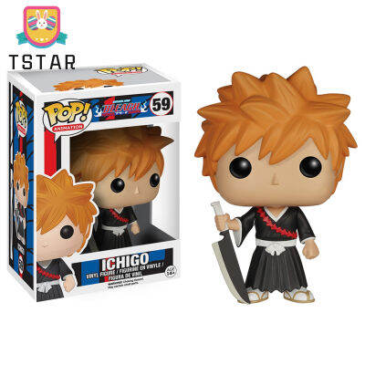 Tstarfunko ป๊อปมินิฟิกเกอร์ของเล่นประดับคุโรซากิอิจิโกะจากการ์ตูนเรื่องเทพมรณะสำหรับของขวัญวันเกิดเทศกาล【cod】