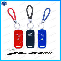 【 Stock】Silicone สำหรับฮอนดาพีซีเอ็กซ์ Pcx-160 Pcx160-2ปุ่มพวงกุญแจหนัง