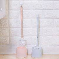 Toilet Brush and Holder Set Compact Soft Brush Tool Deep Cleaning for Bathroom Toilet Bowl Brush and Holder Set xqmg