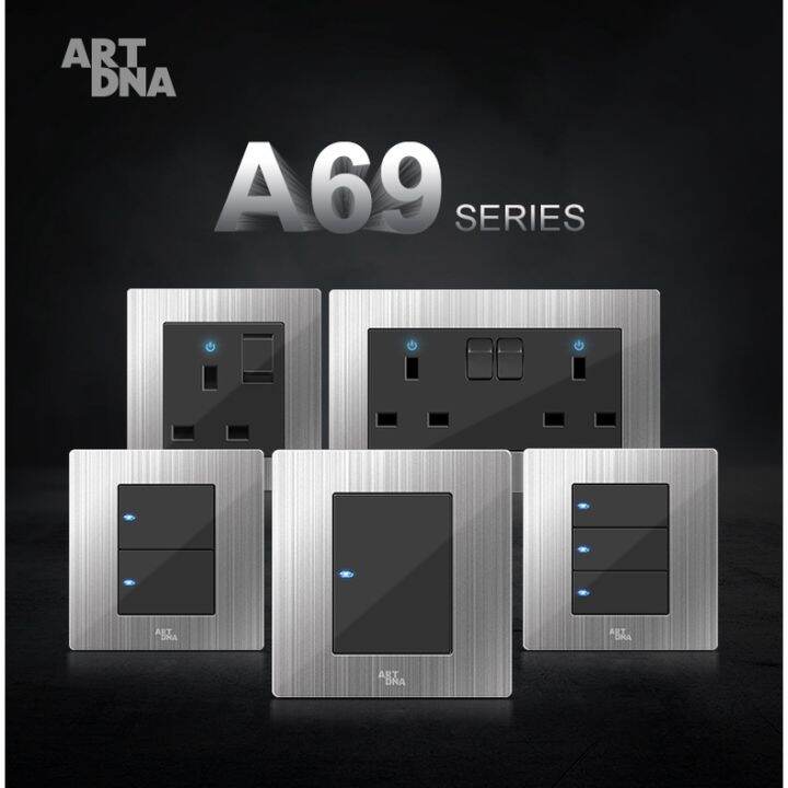 ART DNA A69 STAINLESS STEEL SERIES (SWITCHES) SIRIM Lazada
