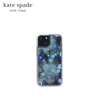 KATE SPADE NEW YORK EVIL EYE LIQUID GLITTER IPHONE 14 CASE KD470 เคสโทรศัพท์