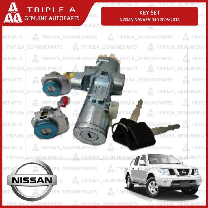 Nissan Navara D40 20052014 Door Key Ignition Lock Set Lazada
